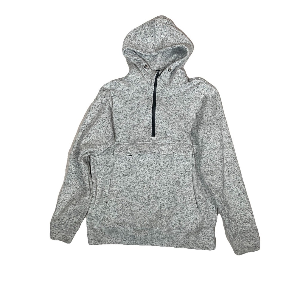 Billabong Hoodie Mens M Gray A/Div Adventure Division‎ 1/4 Zip Pullover Elevated